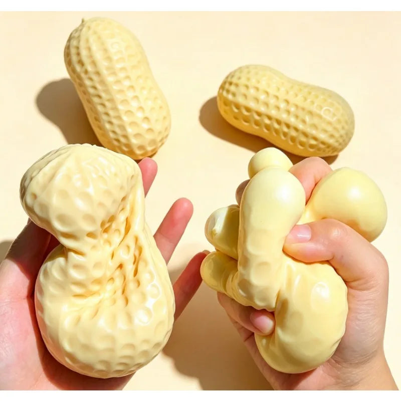 Moldable Texture Peanut Squishy